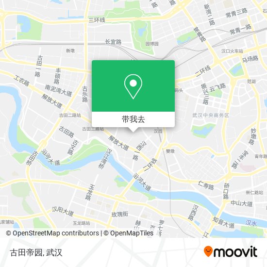 古田帝园地图