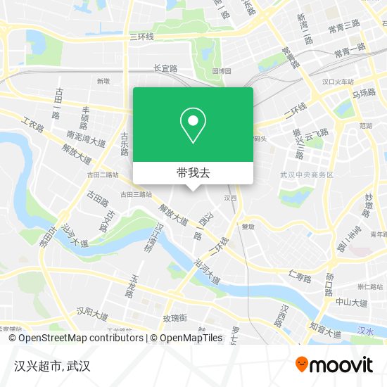 汉兴超市地图