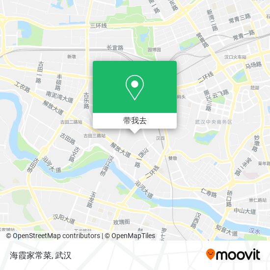 海霞家常菜地图
