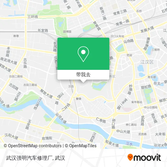 武汉强明汽车修理厂地图