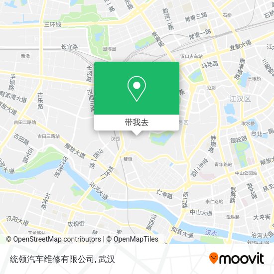 统领汽车维修有限公司地图