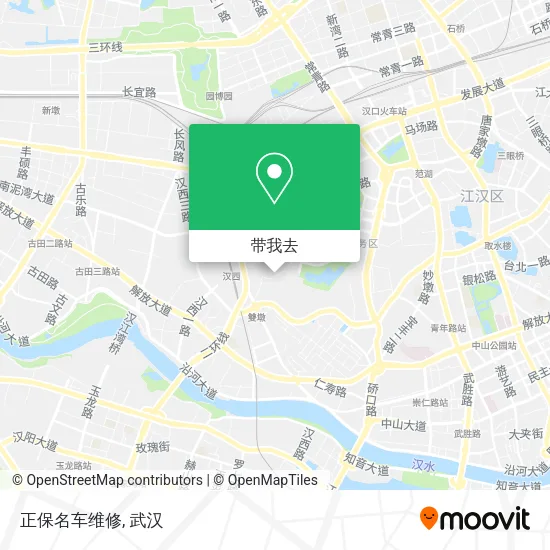 正保名车维修地图