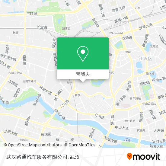 武汉路通汽车服务有限公司地图