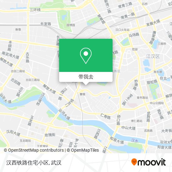 汉西铁路住宅小区地图