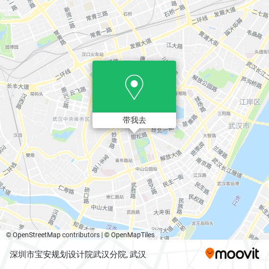 深圳市宝安规划设计院武汉分院地图