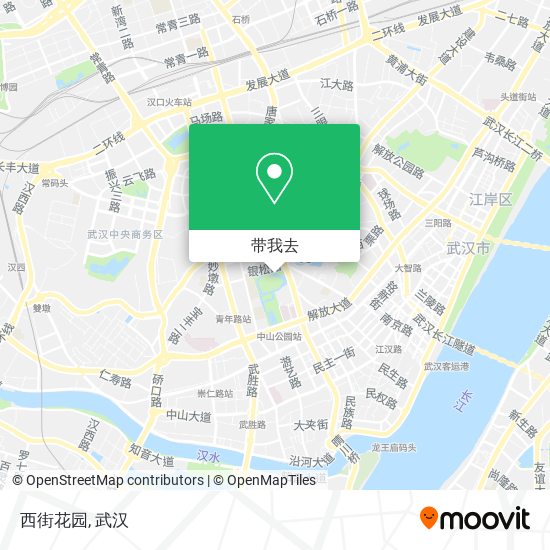西街花园地图