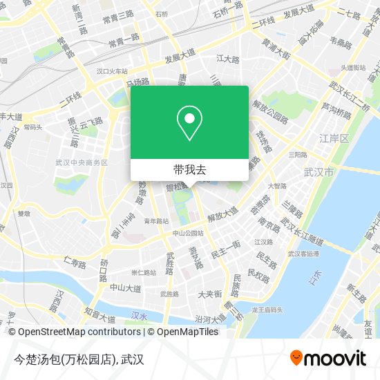 今楚汤包(万松园店)地图