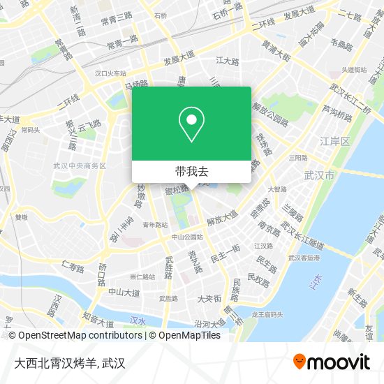 大西北霄汉烤羊地图