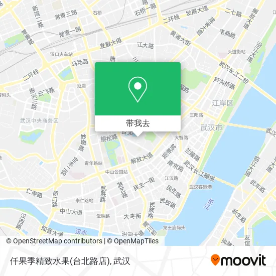 仟果季精致水果(台北路店)地图