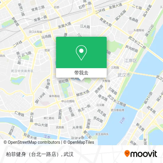 柏菲健身（台北一路店）地图