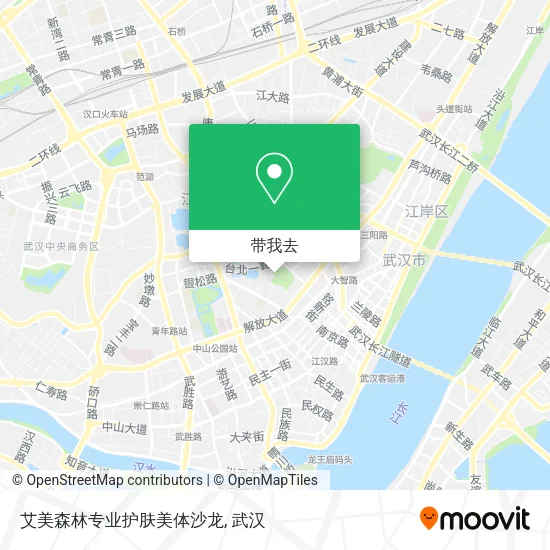 艾美森林专业护肤美体沙龙地图