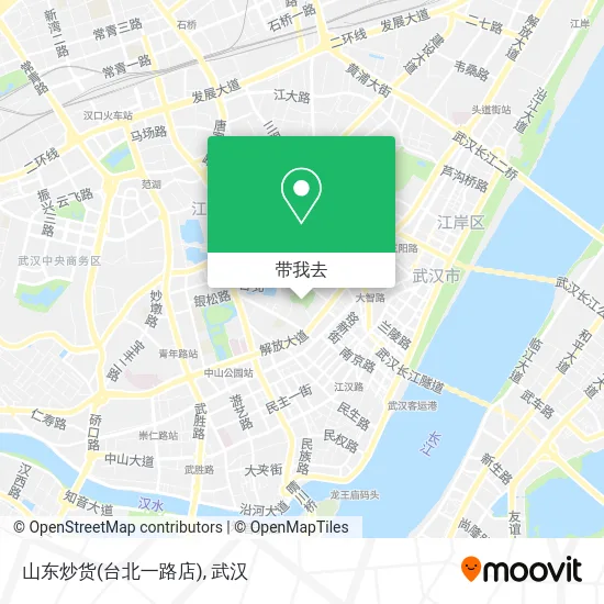 山东炒货(台北一路店)地图