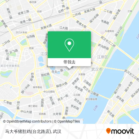 马大爷猪肚鸡(台北路店)地图