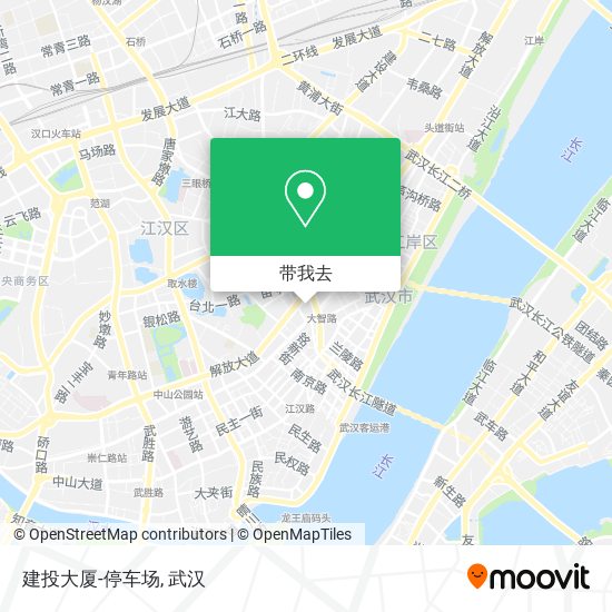 建投大厦-停车场地图