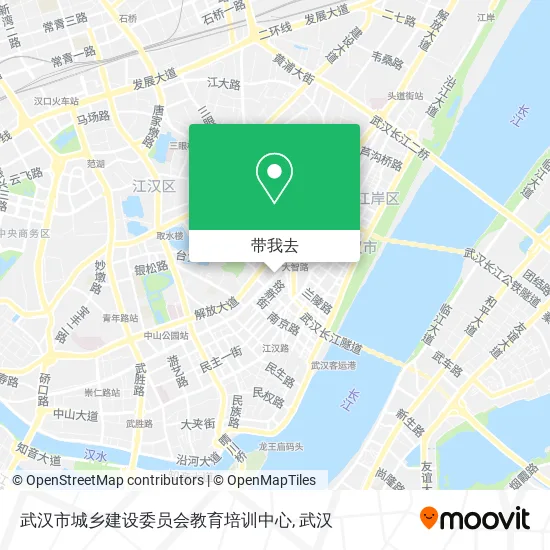 武汉市城乡建设委员会教育培训中心地图