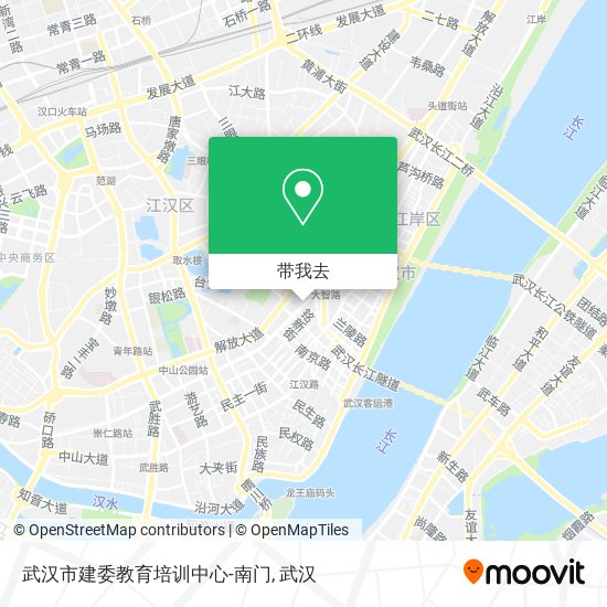 武汉市建委教育培训中心-南门地图
