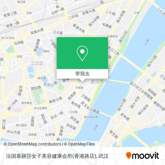 法国慕丽莎女子美容健康会所(香港路店)地图