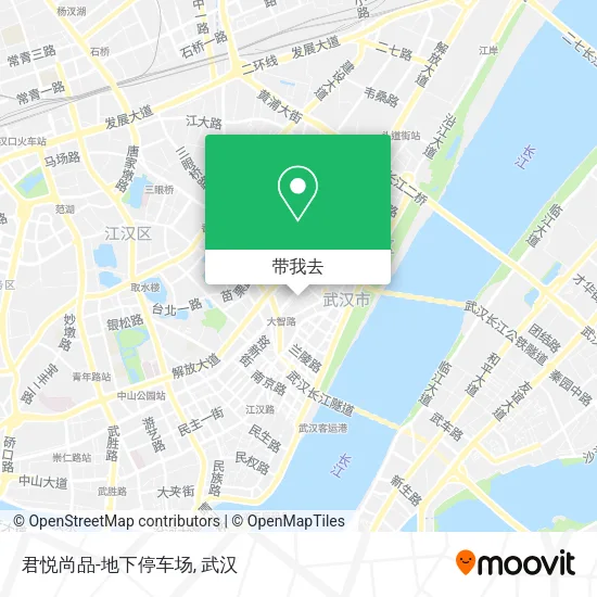 君悦尚品-地下停车场地图