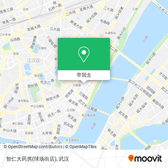 智仁大药房(球场街店)地图
