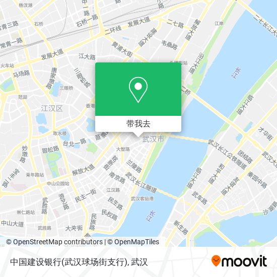 中国建设银行(武汉球场街支行)地图