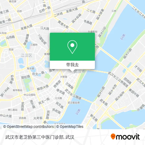 武汉市老卫协第三中医门诊部地图