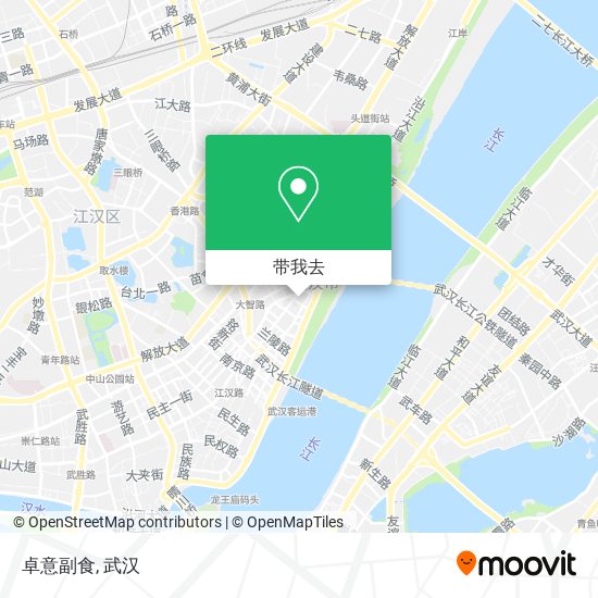 卓意副食地图