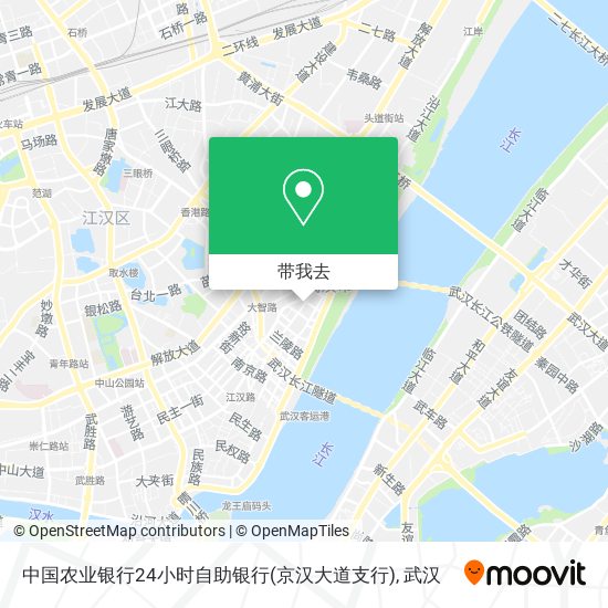 中国农业银行24小时自助银行(京汉大道支行)地图