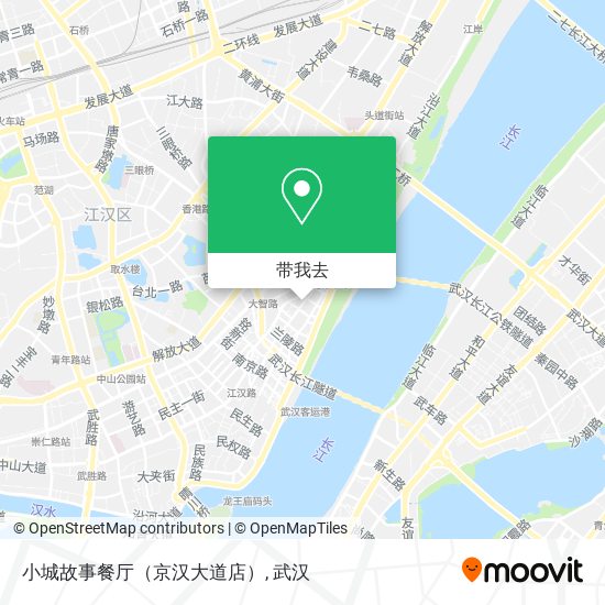 小城故事餐厅（京汉大道店）地图