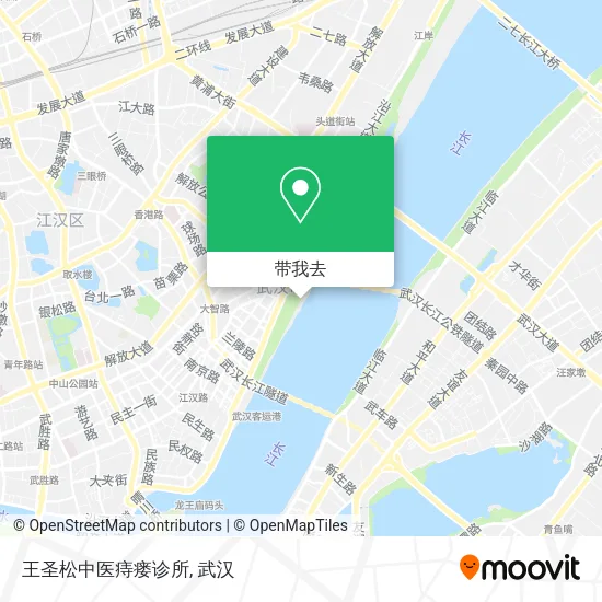 王圣松中医痔瘘诊所地图