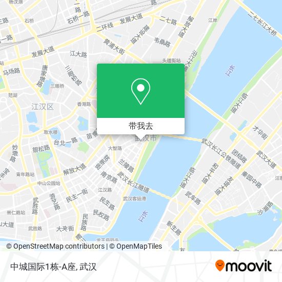中城国际1栋-A座地图