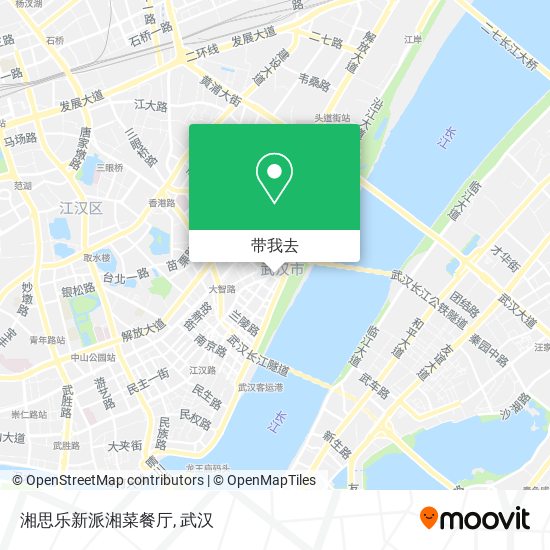 湘思乐新派湘菜餐厅地图