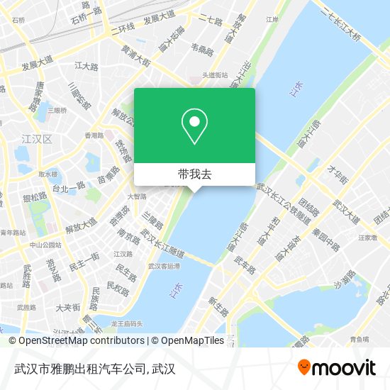 武汉市雅鹏出租汽车公司地图