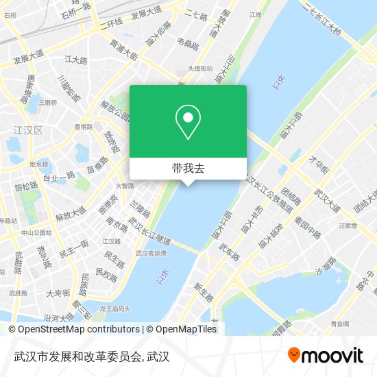 武汉市发展和改革委员会地图