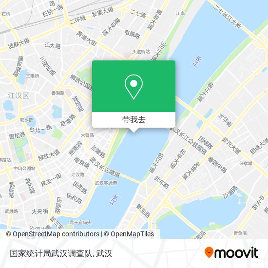 国家统计局武汉调查队地图