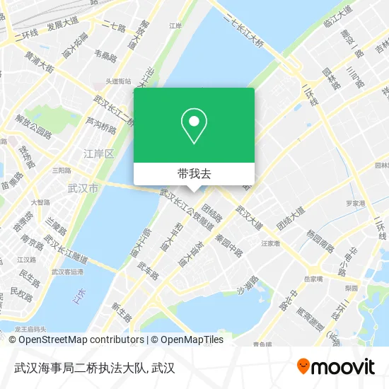 武汉海事局二桥执法大队地图