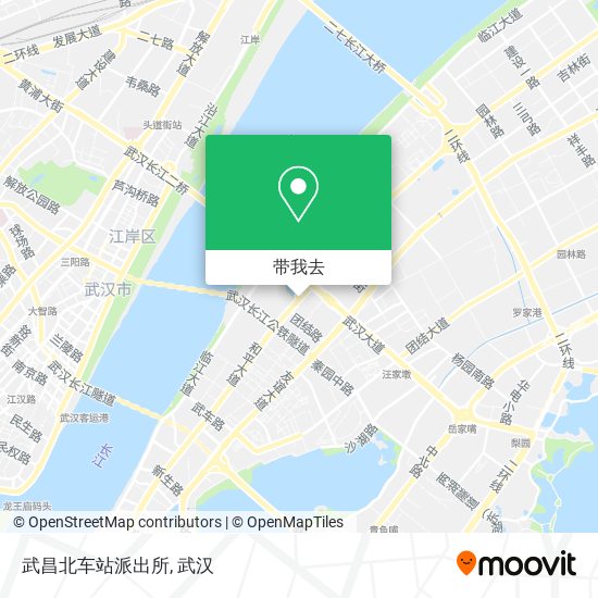 武昌北车站派出所地图
