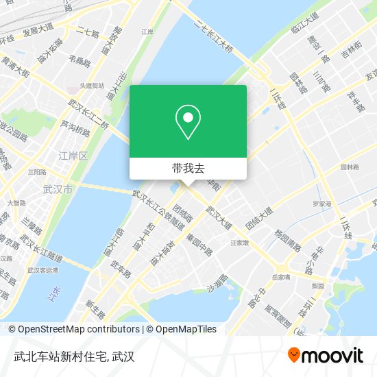 武北车站新村住宅地图