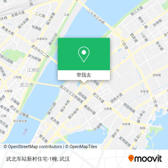 武北车站新村住宅-1幢地图