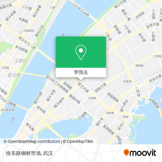 徐东路钢材市场地图