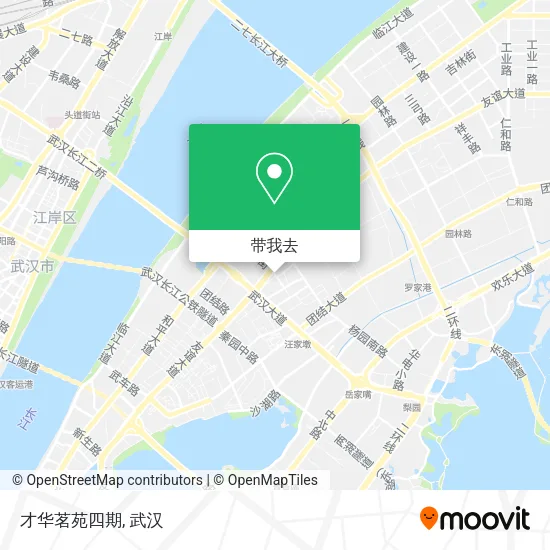 才华茗苑四期地图