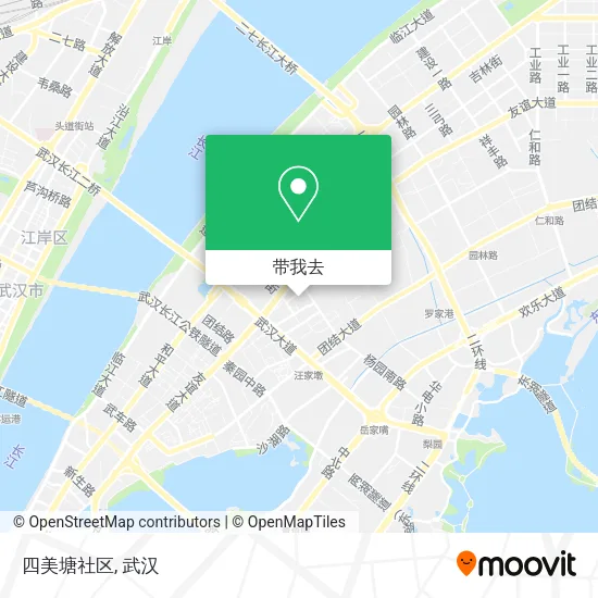 四美塘社区地图