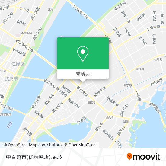 中百超市(优活城店)地图