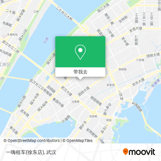 一嗨租车(徐东店)地图
