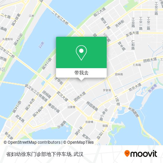 省妇幼徐东门诊部地下停车场地图