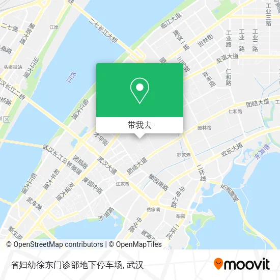 省妇幼徐东门诊部地下停车场地图