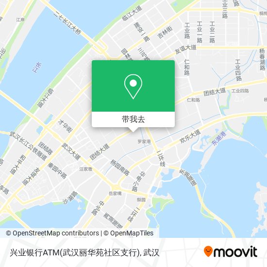 兴业银行ATM(武汉丽华苑社区支行)地图