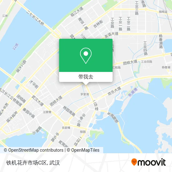 铁机花卉市场C区地图