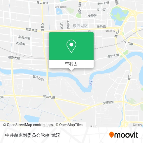 中共慈惠墩委员会党校地图