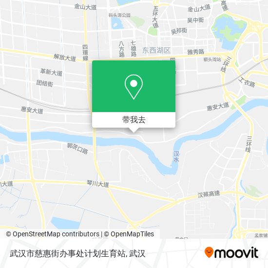 武汉市慈惠街办事处计划生育站地图