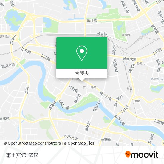 惠丰宾馆地图